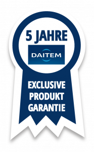 Daitem 5 Jahre Exclusive Produktgarantie