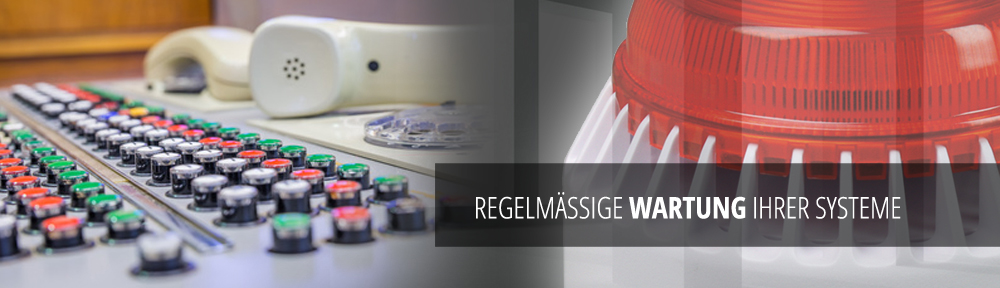 Wartungsverträge für Alarmsysteme