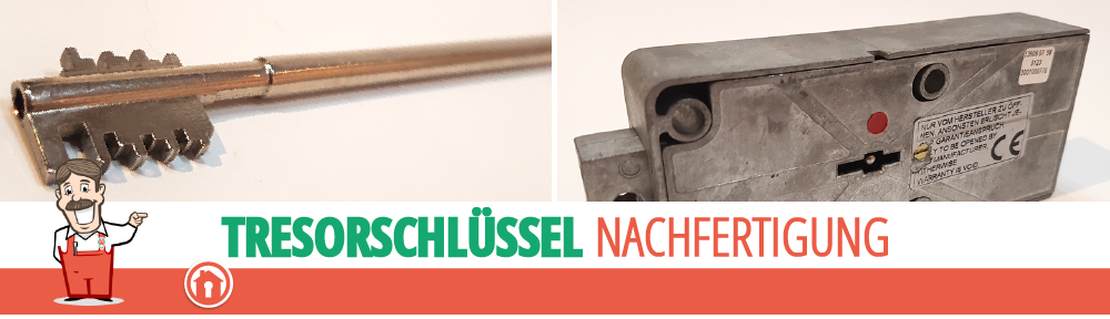Tresorschluessel Nachfertigung