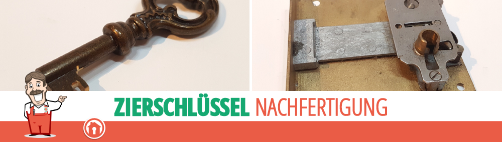 Zierschlüssel Nachfertigung Möbelschlüssel