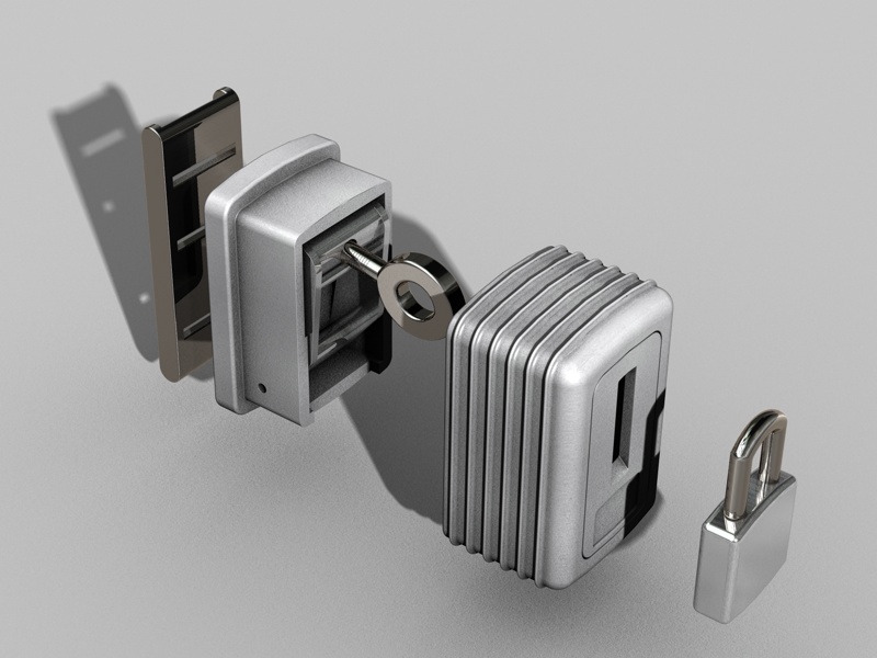 Milockie Reiseschloss für Hoteltresore und Safes Milockie Reiseschloss für Hoteltresore und Safes