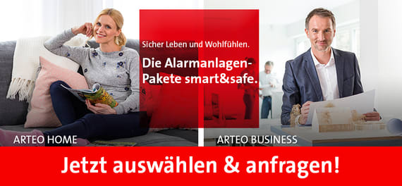 Telenot Arteo smart und Safe