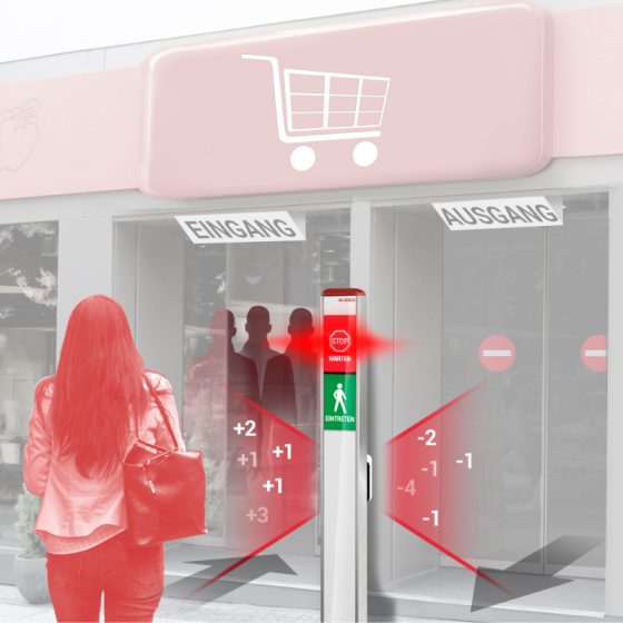 Elock2 Zutrittskontrolle für Supermarkt und andere Geschäfte Die praktische Lösung für Supermarkt - Geschäft - Behörde - Gastro