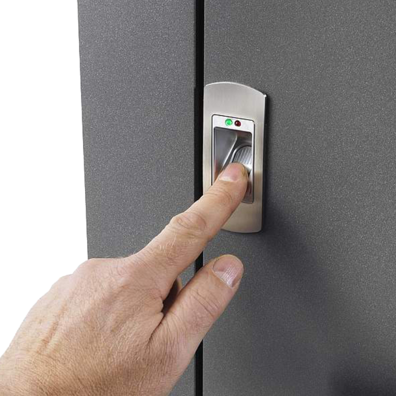 Haus Sicherheitstür mit Biometrischem Fingerscan Schloss