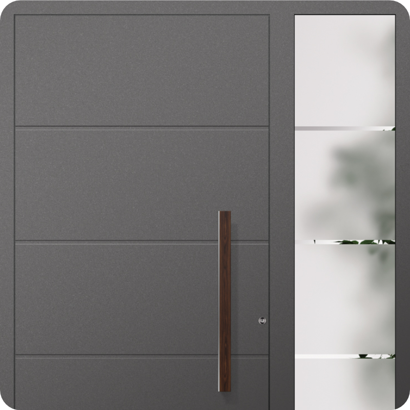 Haus Sicherheitstüren aus Aluminium