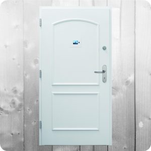 Sicherheitstür Holz Haustür Innenansicht