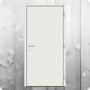 Sicherheitstür Holz Haustür Innenansicht