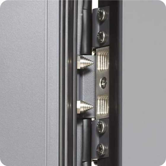 Sicherheitstür Aluminium Haustür mit Bändersicherung Sicherheitstür Aluminium Haustür mit Bändersicherung