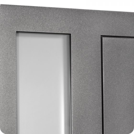 Sicherheitstür Aluminium Haustür mit Eckverschweissung Sicherheitstür Aluminium Haustür mit Eckverschweissung