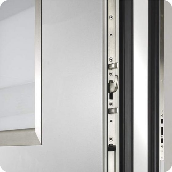 Sicherheitstür Aluminium Haustür mit mehrfach Verriegelung Sicherheitstür Aluminium Haustür mit mehrfach Verriegelung