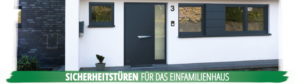 Haustüren - Sicherheitstüren für das Einfamilienhaus